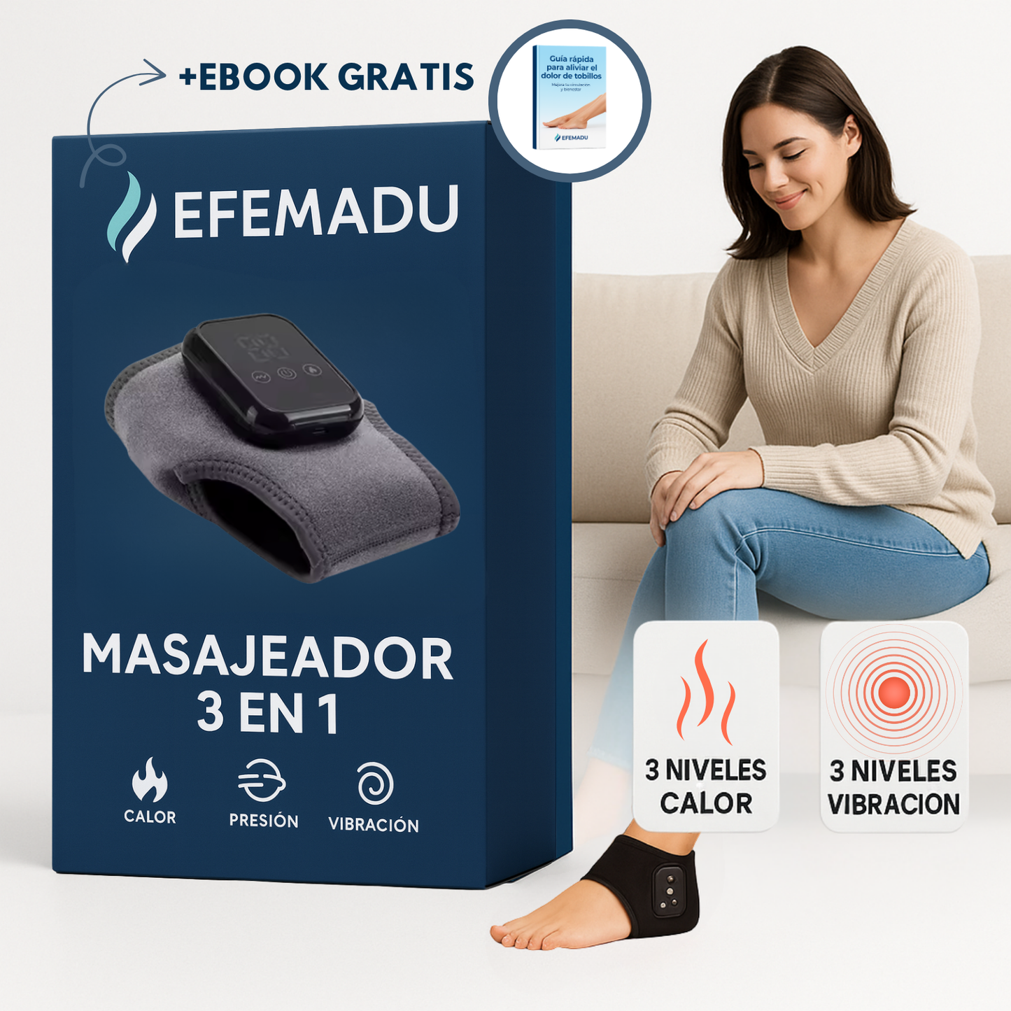 Efemadu™ Alivio del Dolor y Mejora de Circulación